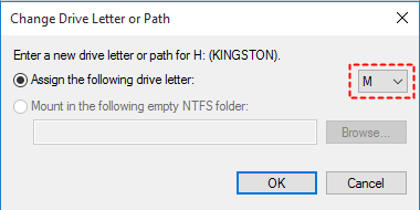 Assign Drive Letter