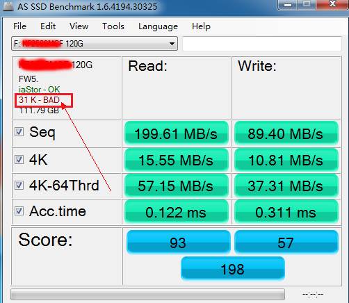 AS SSD Benchmark