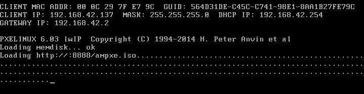 Start Up from PXE Network