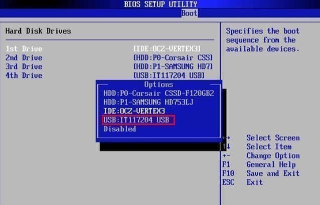 Check USB BIOS