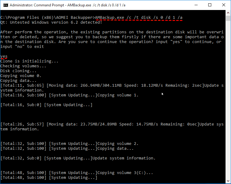 Clone Hard Drive Command Prompt