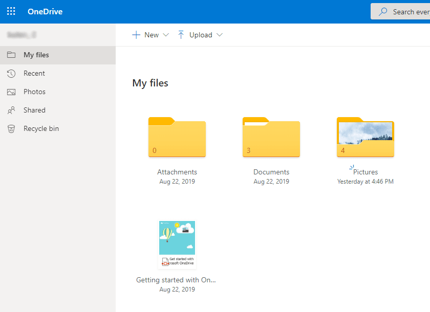 Onedrive My Files