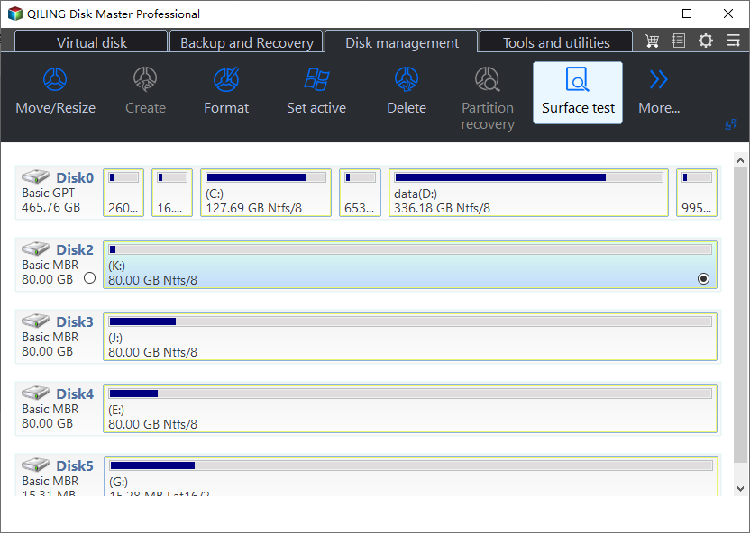 Advanced Check Partition