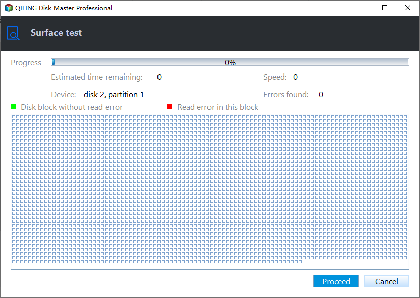 Check Partition for Errors