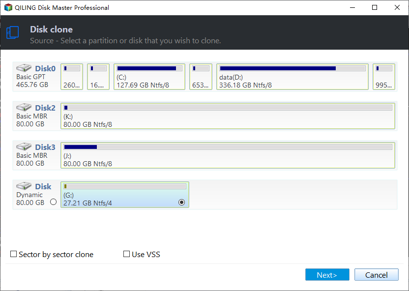 Dynamic Data Volume Destination