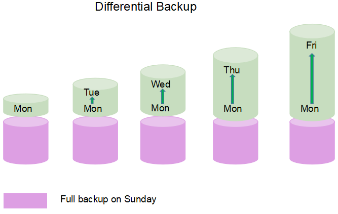 Daily Differential Backup