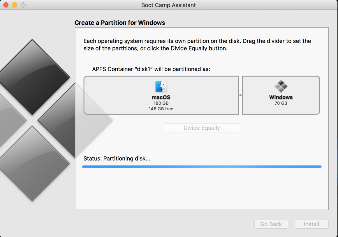 BootCamp partition