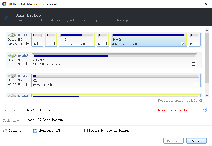 Add Partitions