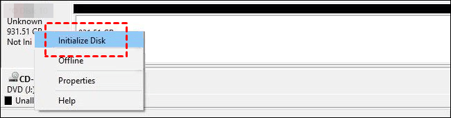 initianize ssd