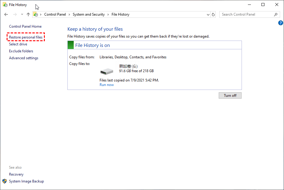 restore-personal-files