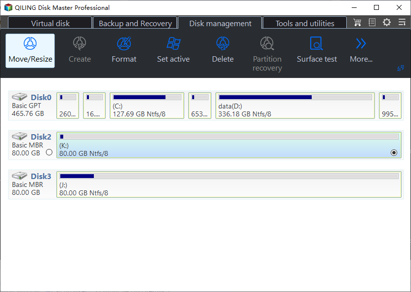 Move Partition