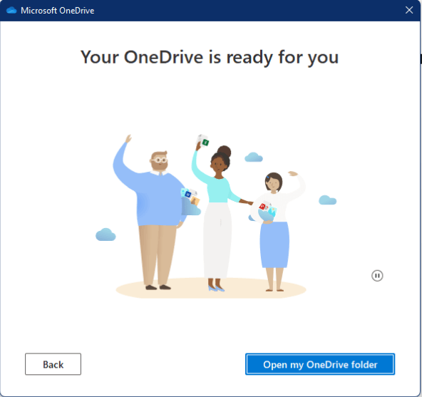 Open OneDrive Folder