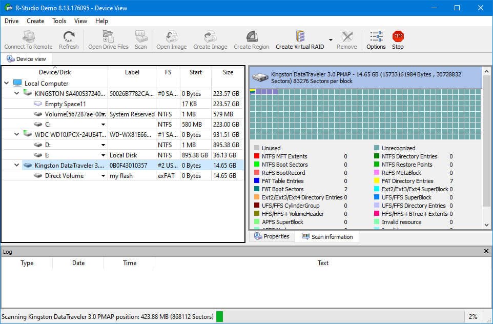 R-Studio Data Recovery Software