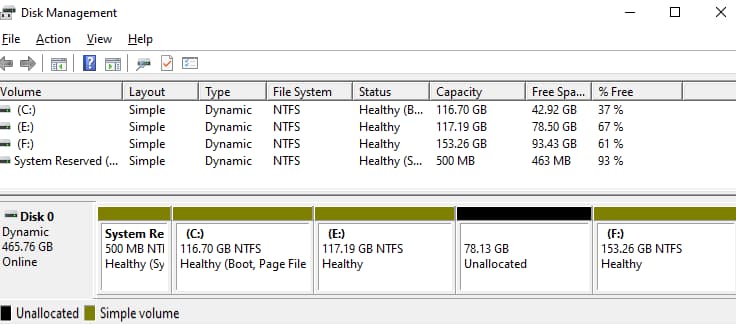 how to recover files from dynamic disk