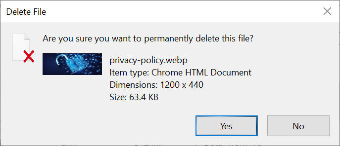 permanently Delete Files on a Laptop