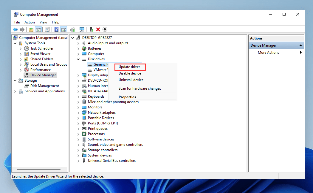 windows 11 usb drive not showing up