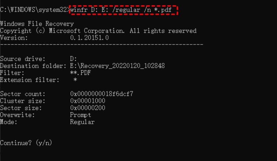 Windows File Recovery Tool