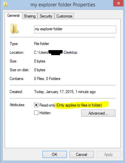 not access this folder