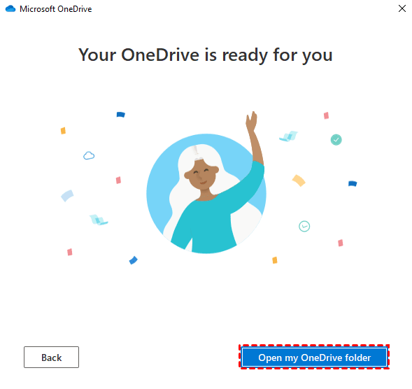 Open My Onedrive Folder