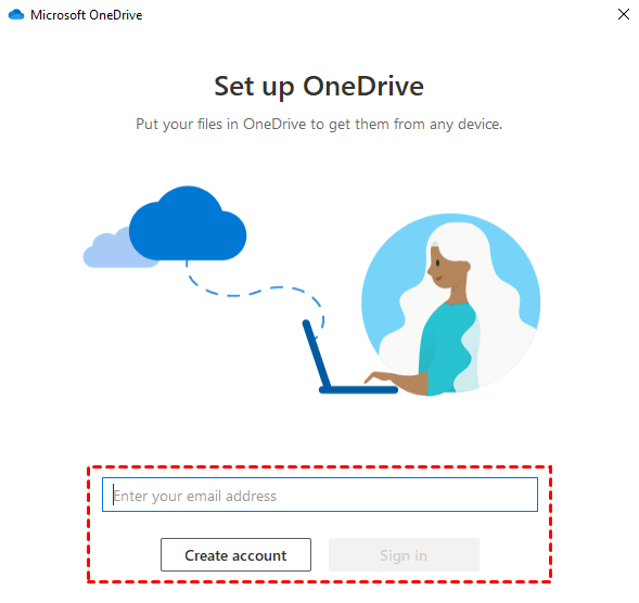 Set Up Onedrive