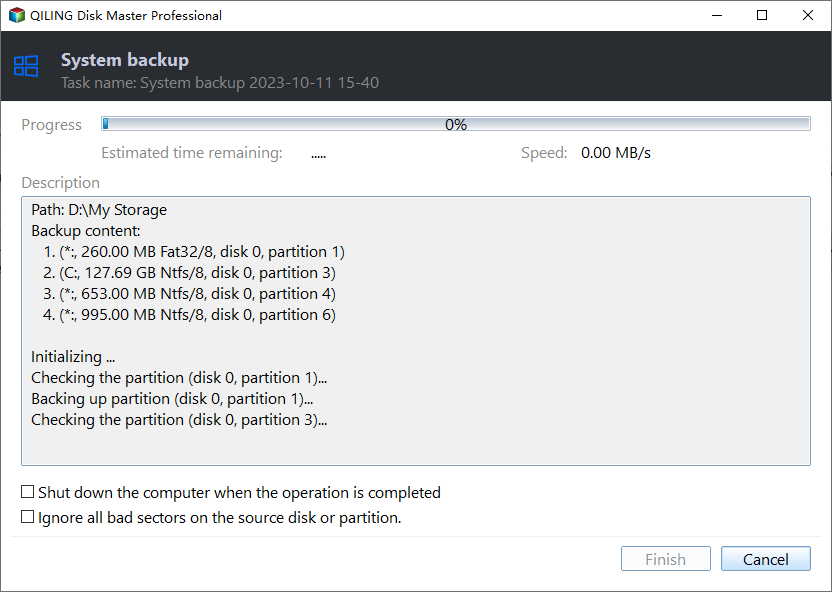 Backup Data