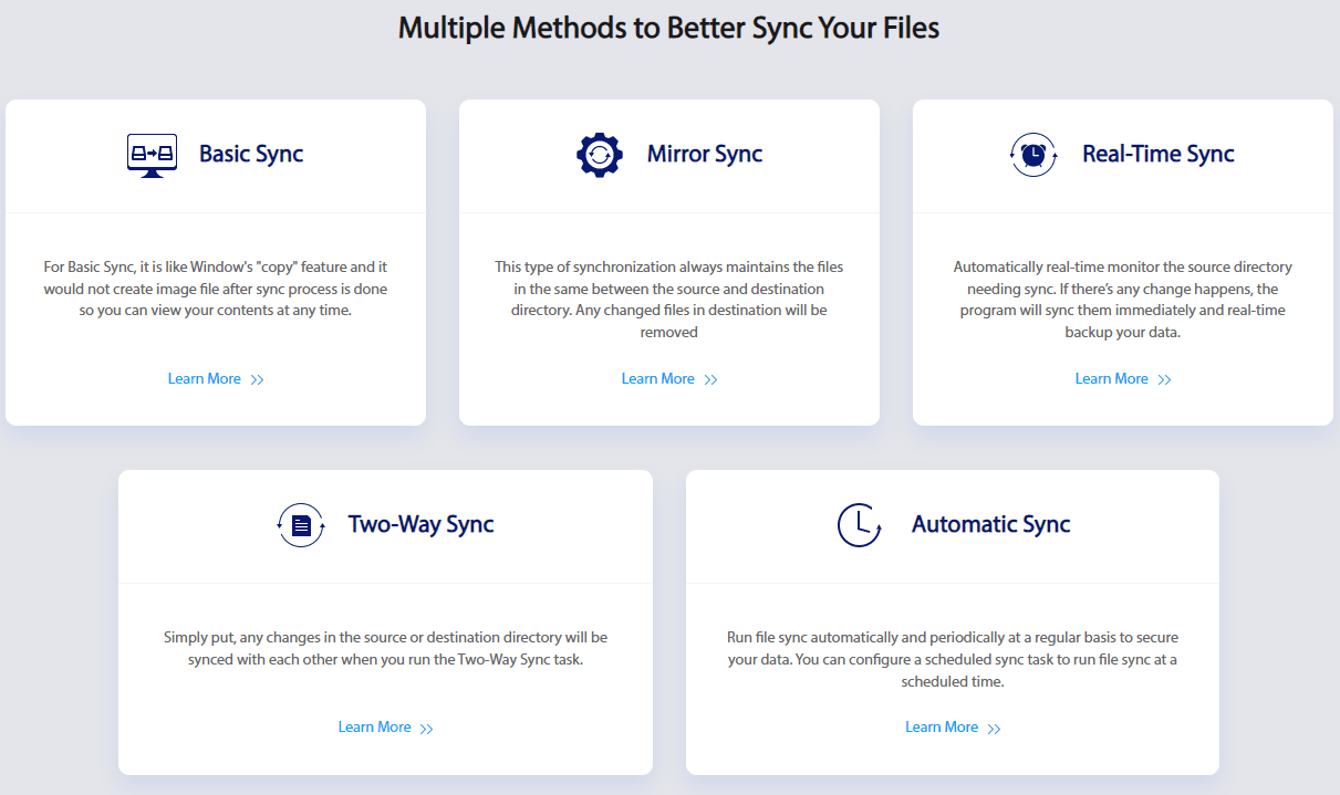 sync methods