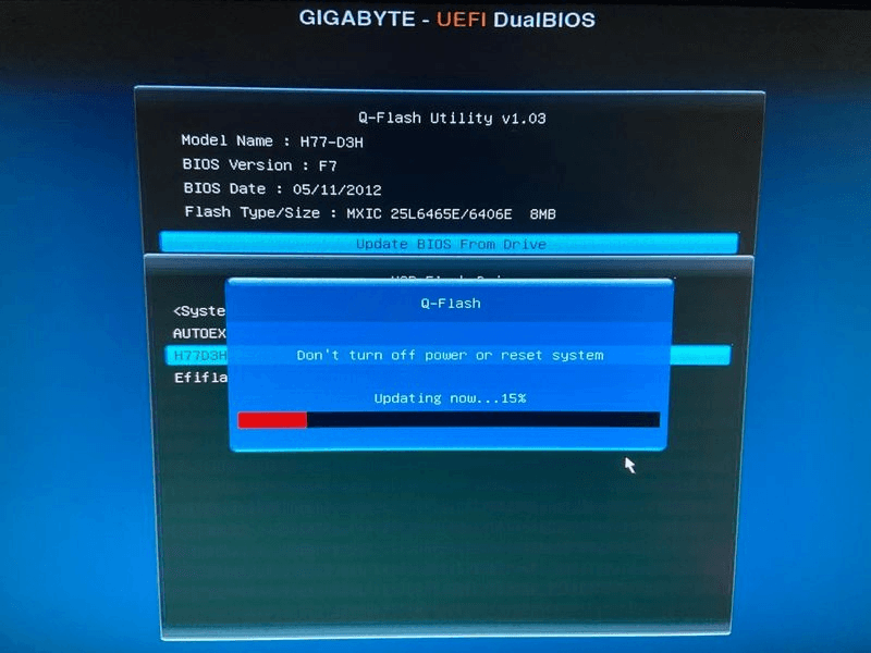 Update BIOS