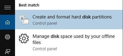 Open Disk Management