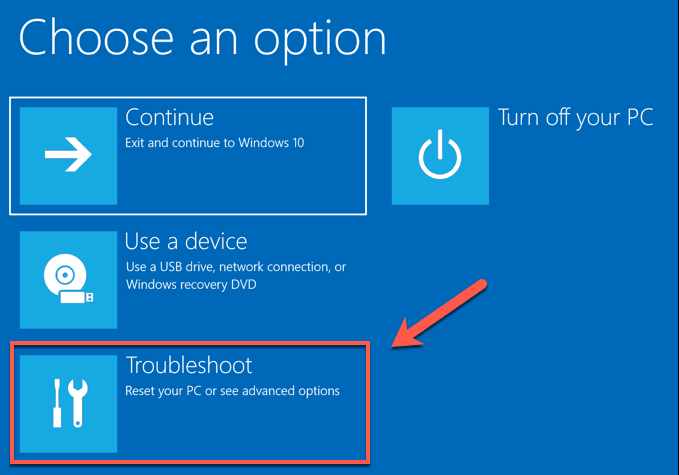 Troubleshoot