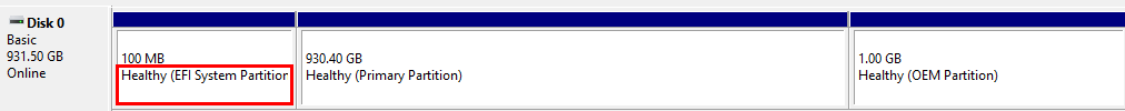 EFI System Partition