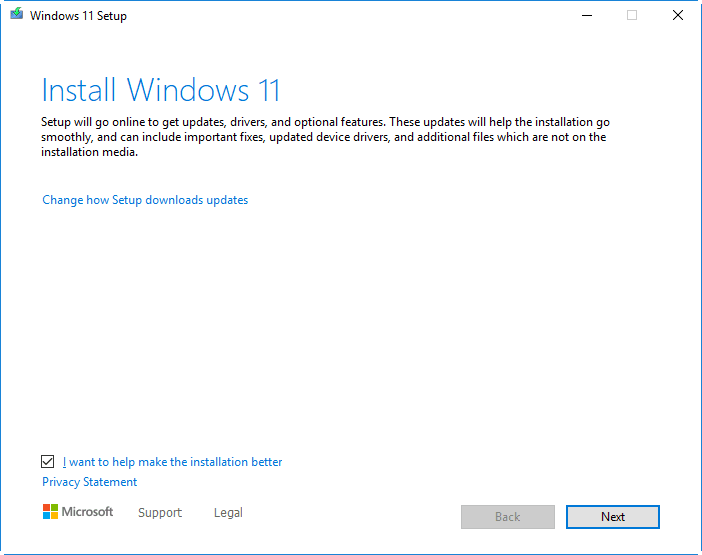 Install Windows 11